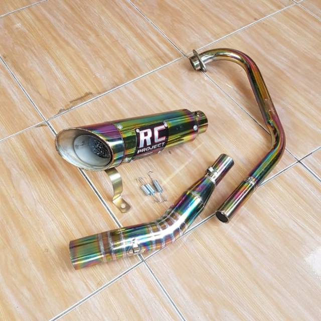 KNALPOT CBR 150 NEW FACELIFT SC PROJECT RAINBOW