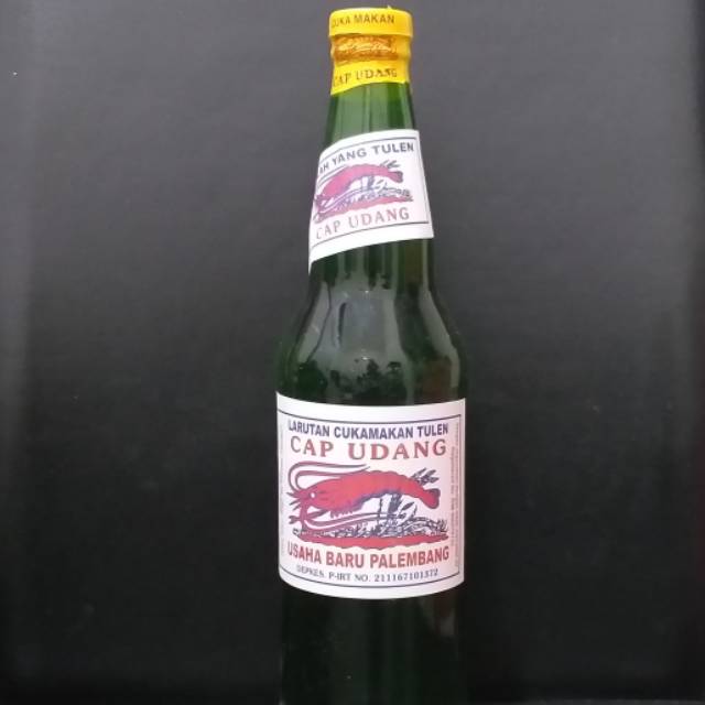 

Cuka makan Cap Udang, asli palembang