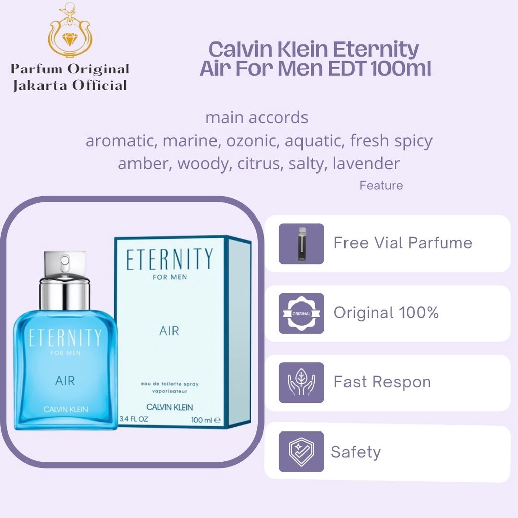 Parfum Parfume Perfume Asli Perawatan Kecantikan Original Import Branded Pria Laki Laki Cowok CK Cal