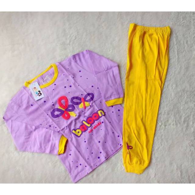 Piyama anak perempuan ekidz