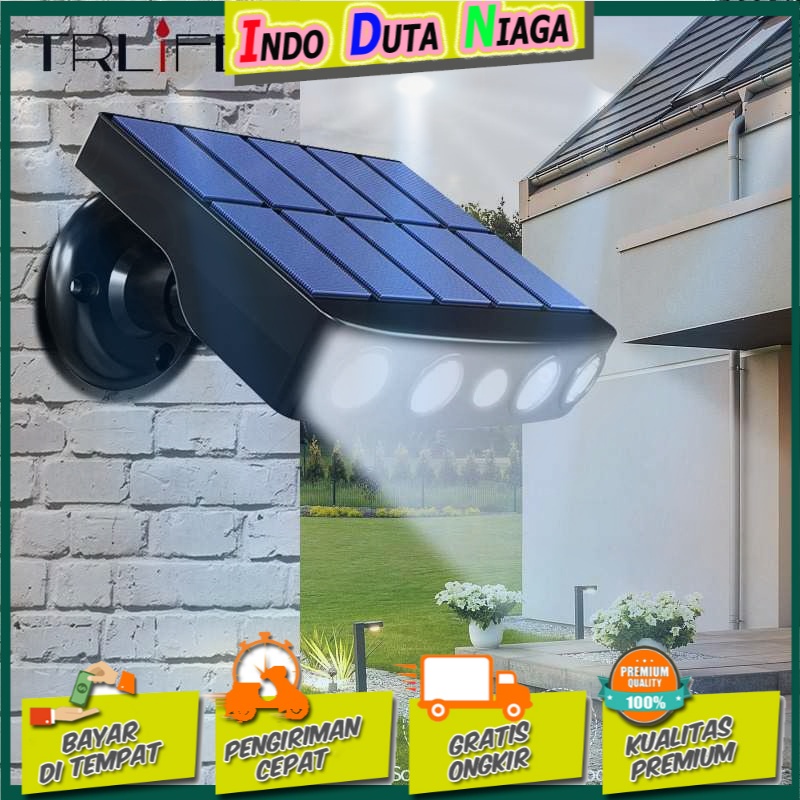 TRLIFE Lampu Solar Sensor Gerak Outdoor Weatherproof 4 LED - PL256