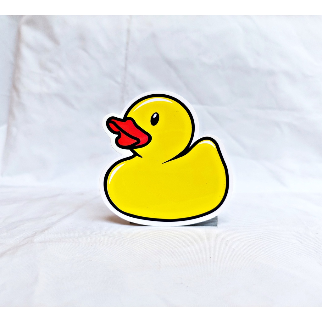 

STIKER sticker DUCK vinyl LOGO BRAND AESTHETIC HP LAPTOP MOTOR MOBIL WATERPROOF