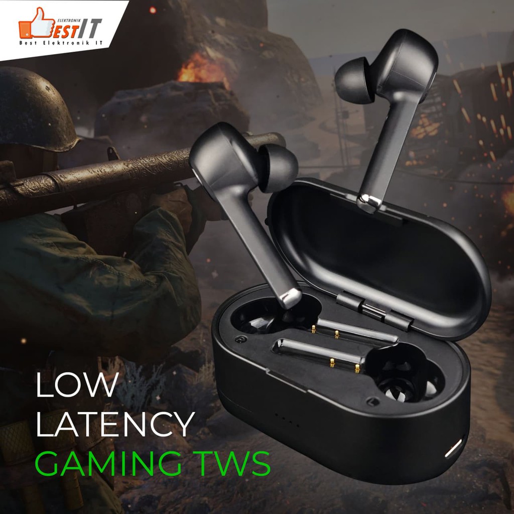 TWS EARPHONE GAMING NYK NEMESIS W700 AURORA