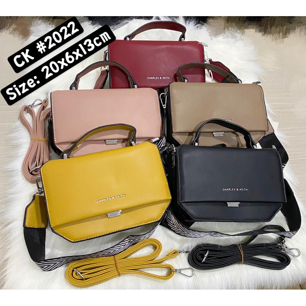  Tas  CK  super Double strap import bahan dove sling bag 2022 