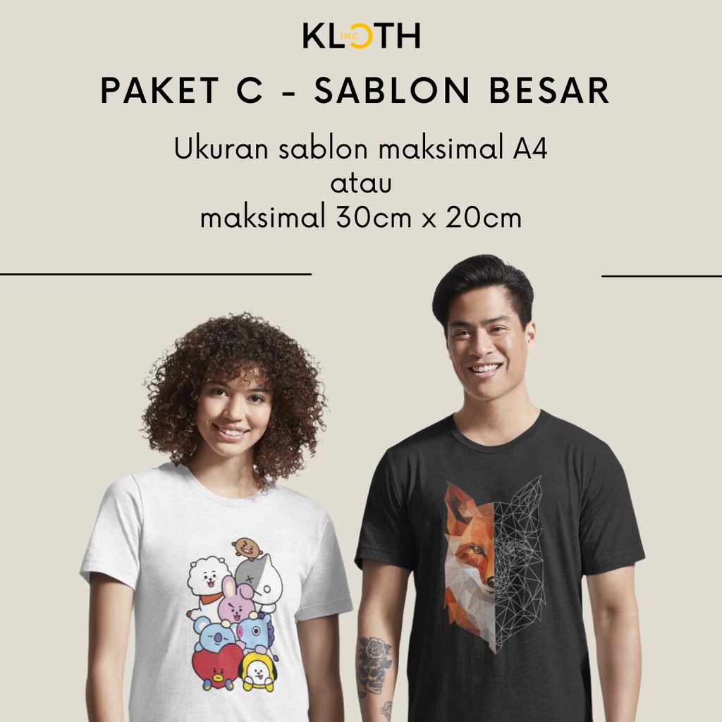 Kaos Custom Design Viral Suka-Suka Cotton Combed 24s Premium Bisa Upgrade Lengan Panjang