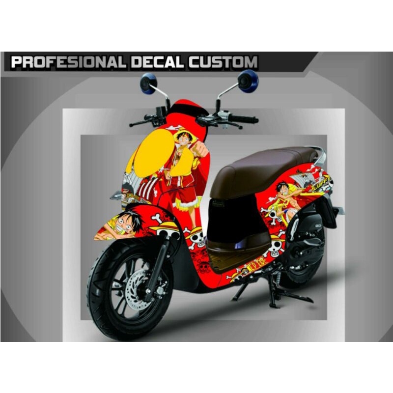 DECAL SCOOPY 2021 FULL WRAP DECAL SCOOPY 2021