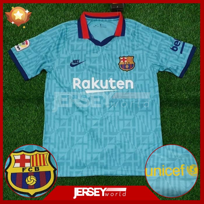 Jersey Celana Barcelona Third 3rd 2019-2020 Player Issue Premium Grade Ori - Ada Big Size 2XL 3XL