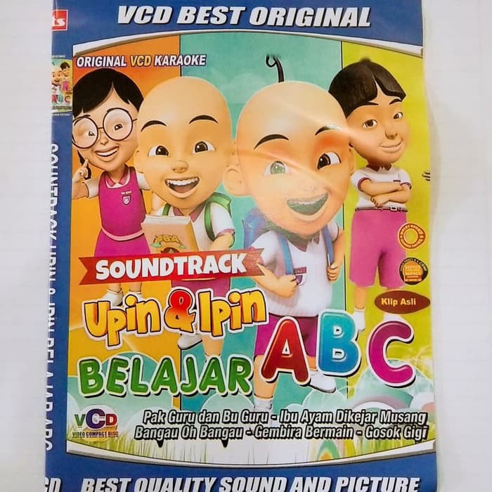 Termurah Kaset Vcd Sountrack Upin Ipin Belajar Abc Dvd Dts Shopee Indonesia
