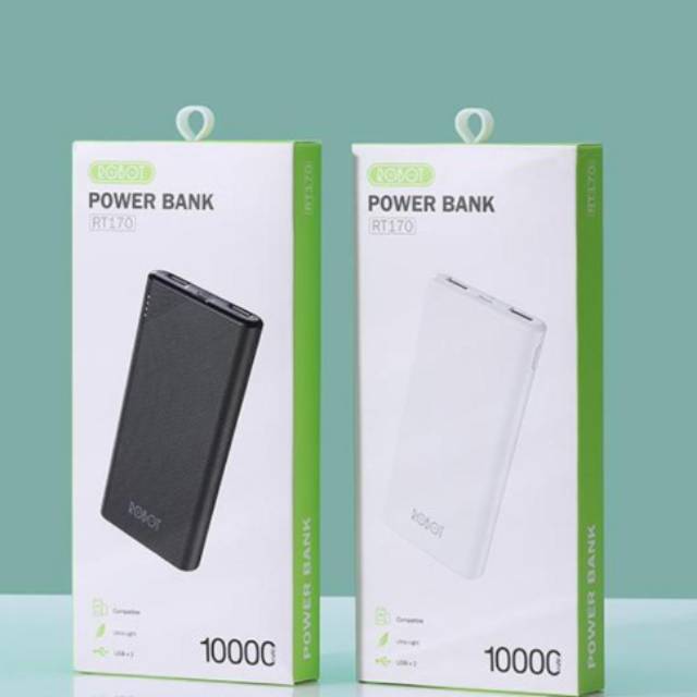 POWERBANK ROBOT RT170 10000MAH DUAL INPUT & OUTPUT ROBOT