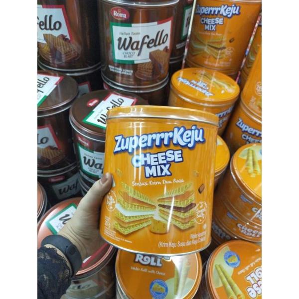 Zuper Keju Cheese Mix Kaleng