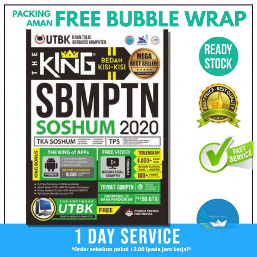 New 2020 The King Bedah Kisi Kisi Sbmptn Soshum 2020 Free Bubble