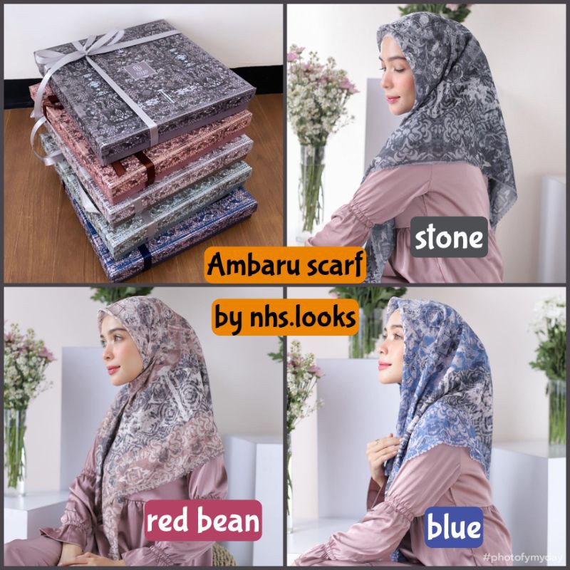 Ambaru signature scarf by nhs looks SIAP KIRIM