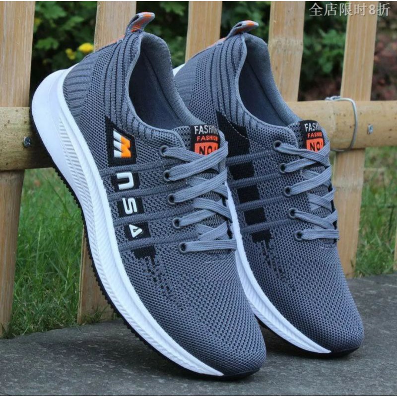 TmO - 8.8 Sale sepatu pria sneakers running fashion MNSA/sepatu sneakers fashion termurah dan trendy bisa cod kekinian size 39-43