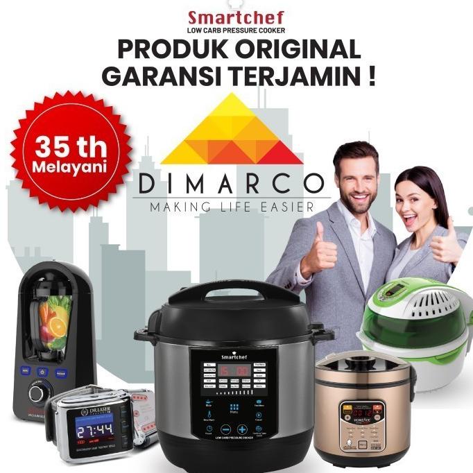 SMART CHEF low carbo Rice Cooker pressure cooker masak kapasitas besar