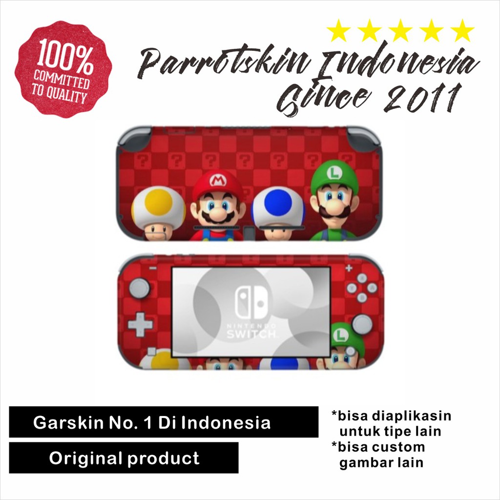 Garskin Nintendo Switch Lite Mario