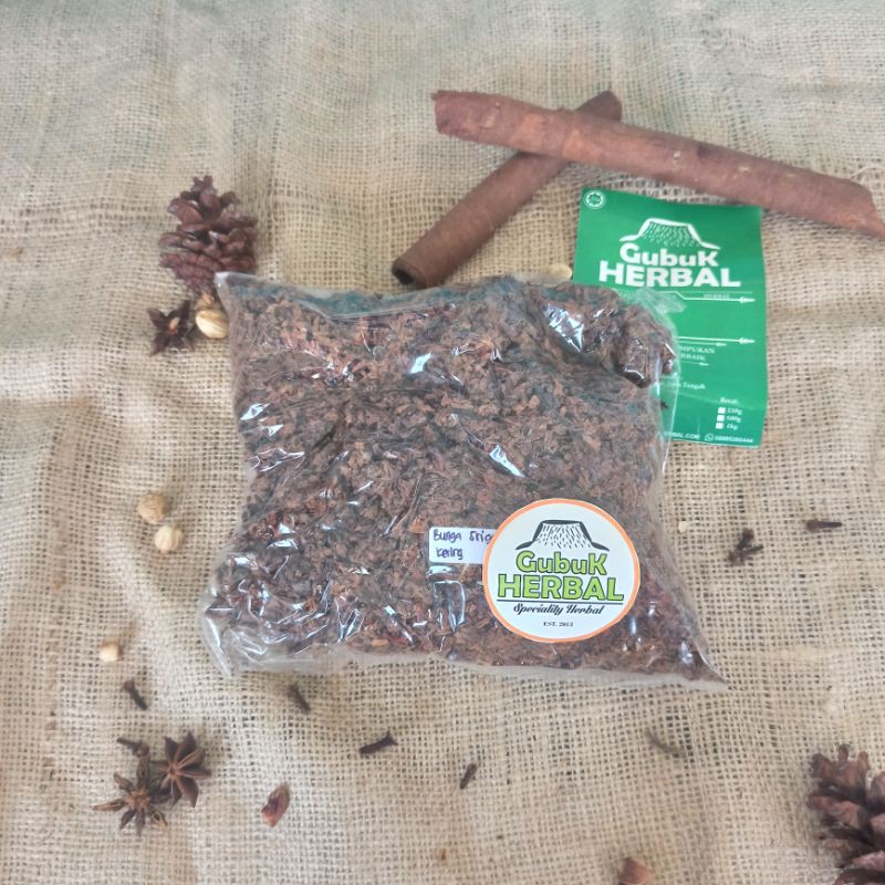 

BUNGA SRIGADING KERING 250 GRAM - Nyctanthes Arbor-Tristis - MUR