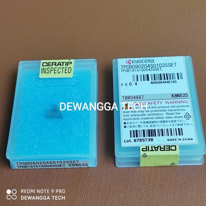

Kyocera TPGB0902 CBN insert besi baja TPGB09 untuk hard material TPMT dewang44 Buru Order