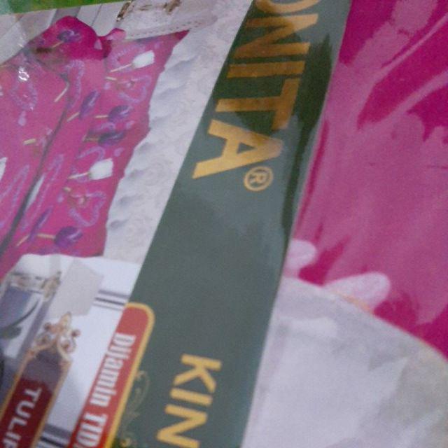 Sprei Bonita Tulip Pink/ New Merak / Batik Persia 180 B2