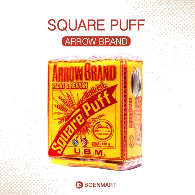 

Ubm Square Puff manis 360 g