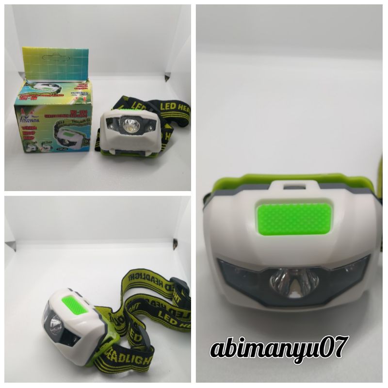 senter kepala camping // senter kepala pendakian MS-334