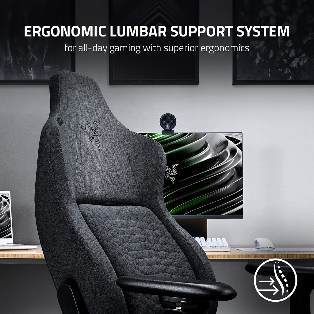 Razer Iskur Fabric XL Gaming Chair / Kursi Gaming