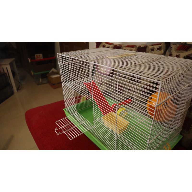 Kandang Hamster Jumbo Ukuran: 54 x 30 x 40 cm