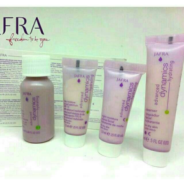 Paket mini jafra hydrating kulit kering