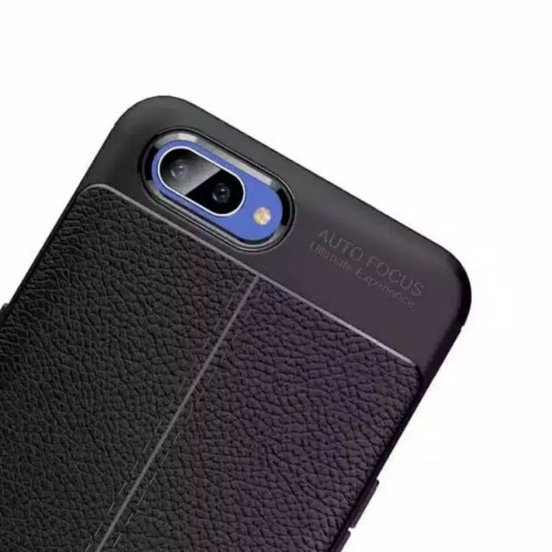 Soft Case OppoA3S Autofokus Leather Case Ultimate Quality