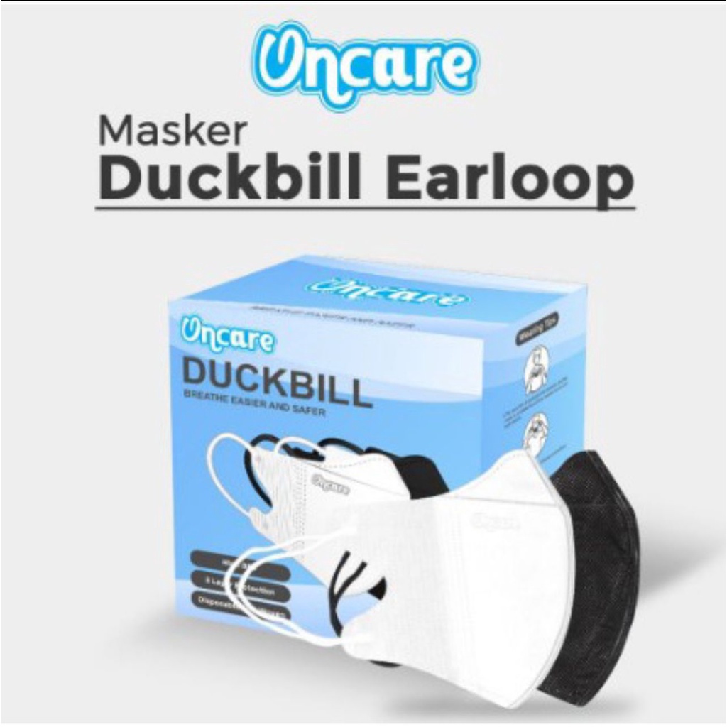 Masker Dukbil Oncare 3ply 1 box isi 50 / masker dukbil