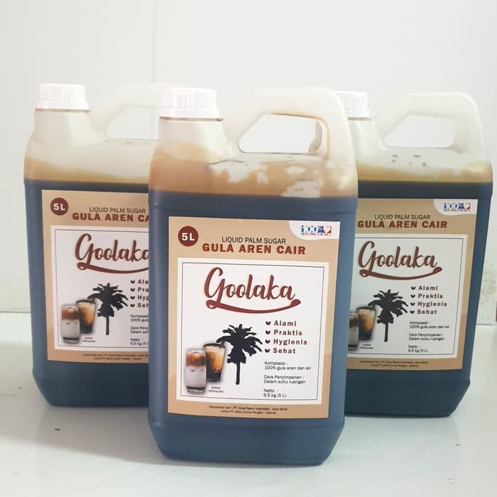 

Gula aren cair 5 liter Goolaka / Gula aren asli / gula aren murni