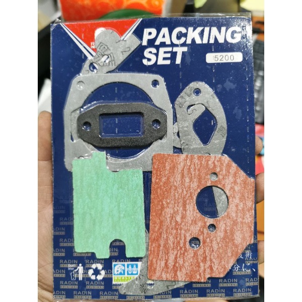 5200 packing set mesin chainsaw rdn