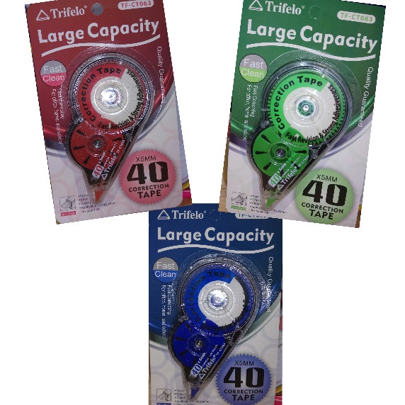 

Correction Tape Trifelo TF-CT063 40M