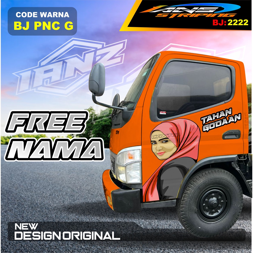 STIKER PINTU TRUK FUSO RAGASA / DECAL PINTU DUMTRUK  / STIKER MOBIL TRUK / STIKER PINTU TRUK KEREN