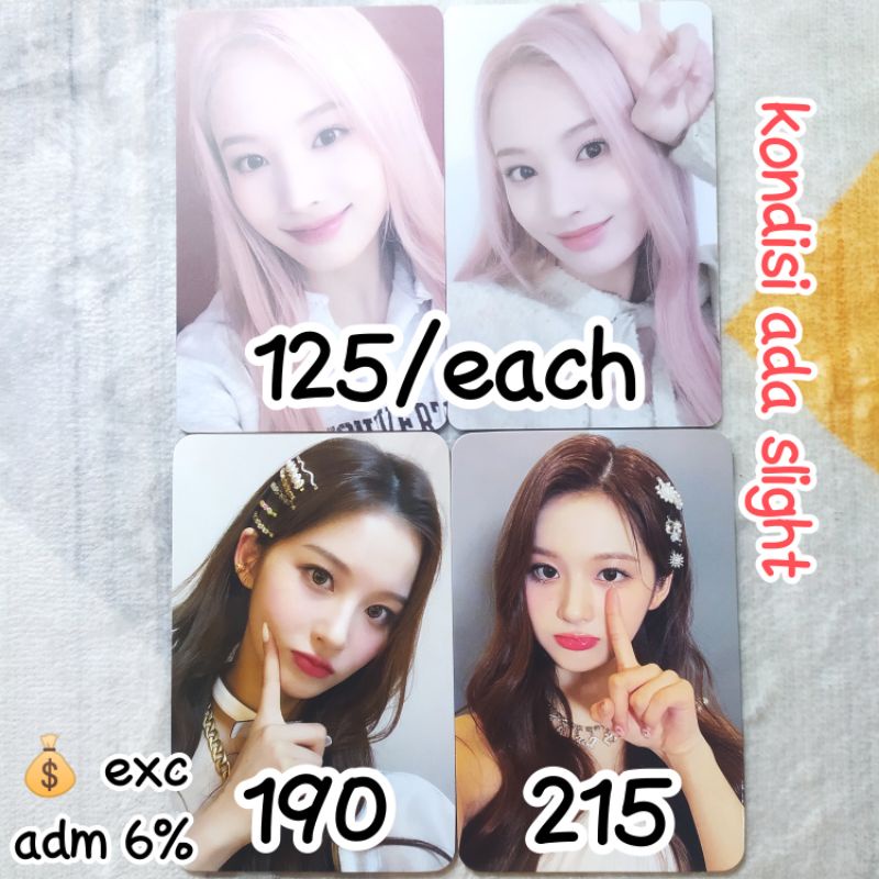 wts photocard nmixx jinni ld sounndwave sullyoon mmt