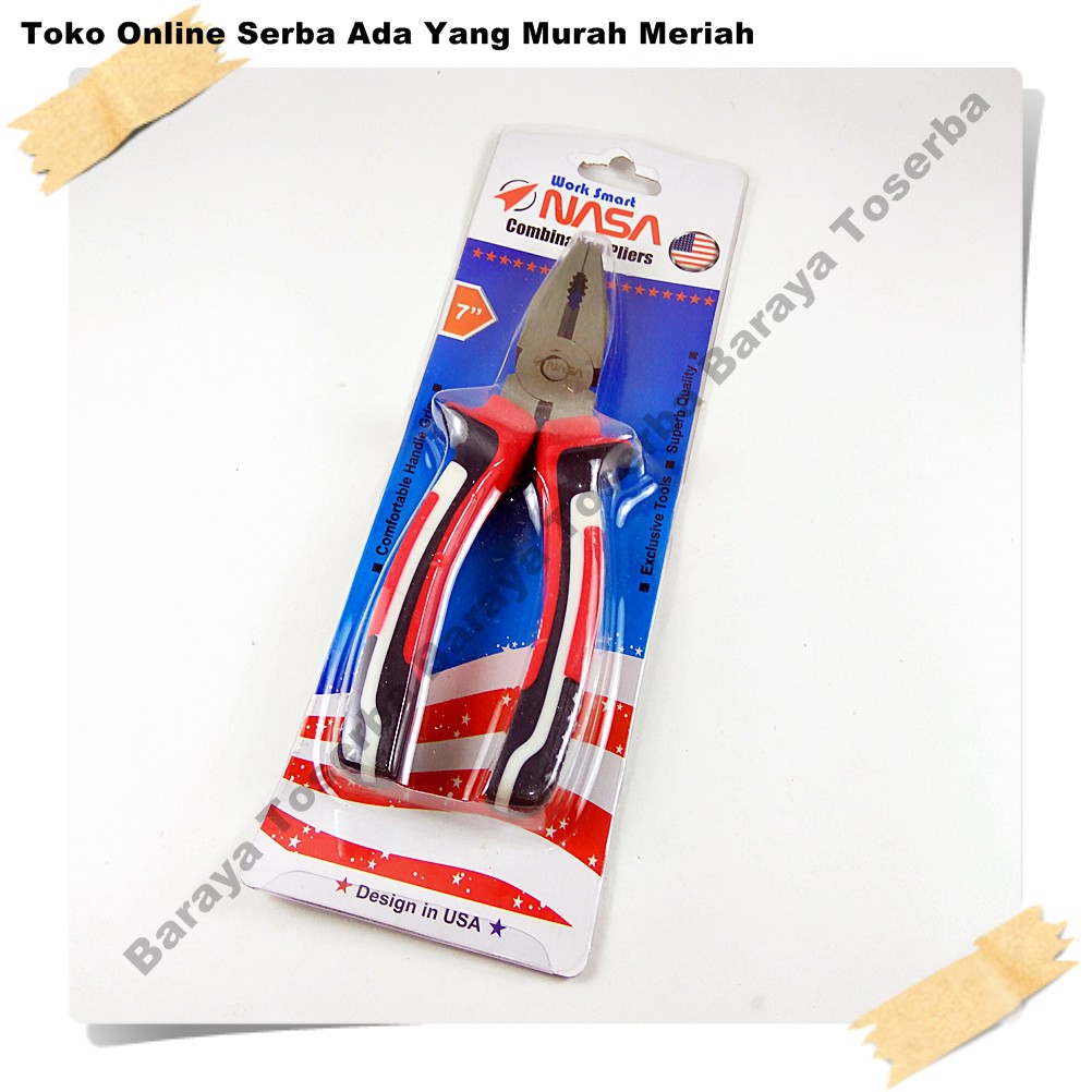 Tang Kombinasi 2 In 1 Potong Jepit Nasa