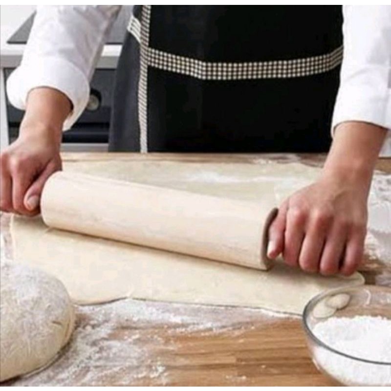 Rolling pin kayu besar gilas penggiling adonan kue