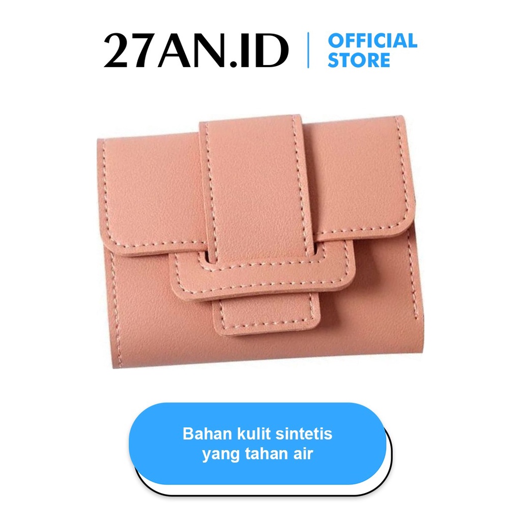 ( 27AN.ID ) Dompet Wanita 6018 Tanpa Tali / dompet import murah real pic C5 Image 5