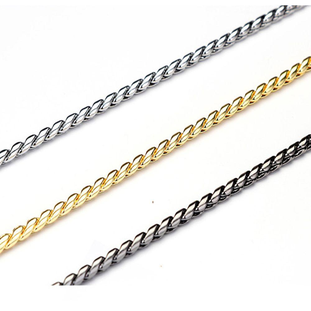 Rebuy Accessories Choke Chain Rantai Ular Kerah Retriever Heavy Duty