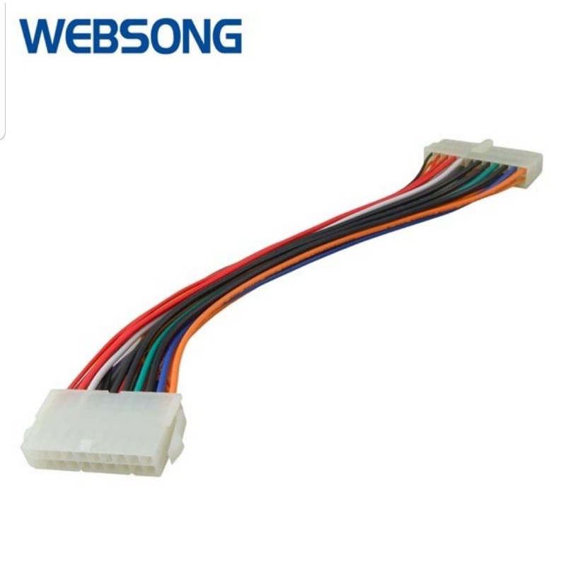 Kabel Power Motherboard 24P Male to 20P Female High Quality Websong