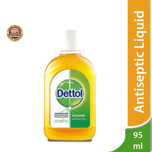 Dettol Antiseptic Antiseptik Liquid Cair 95ml