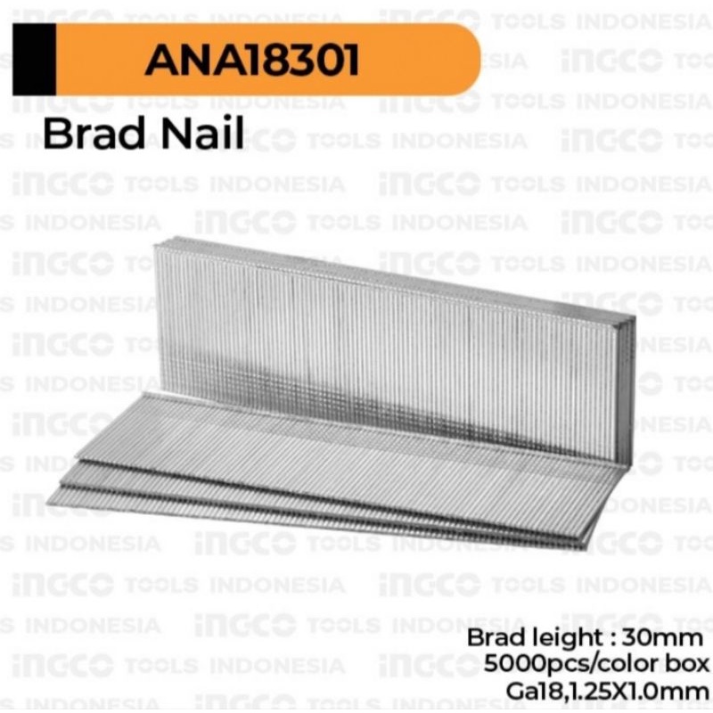 brad nail F30 INGCO ANA18301 Reafill isi nailer paku tembak T F 30 MM isi ulang refil