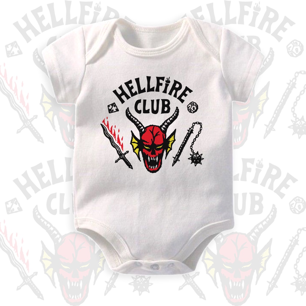 Jumper Bayi Putih - Stranger Things