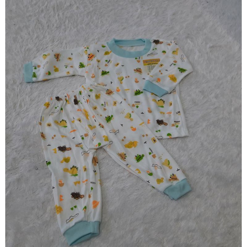 stelan baju bayi karakter tangan panjang