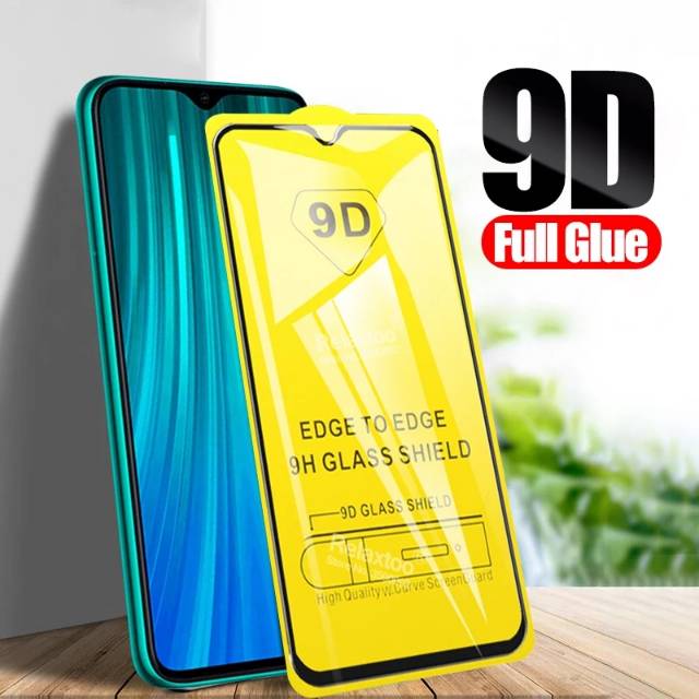 PROMO Tempered Glass Xiaomi Redmi 8, Redmi Note 8, Note 8 Pro TG Layar FULL Cover Anti Gores Kaca