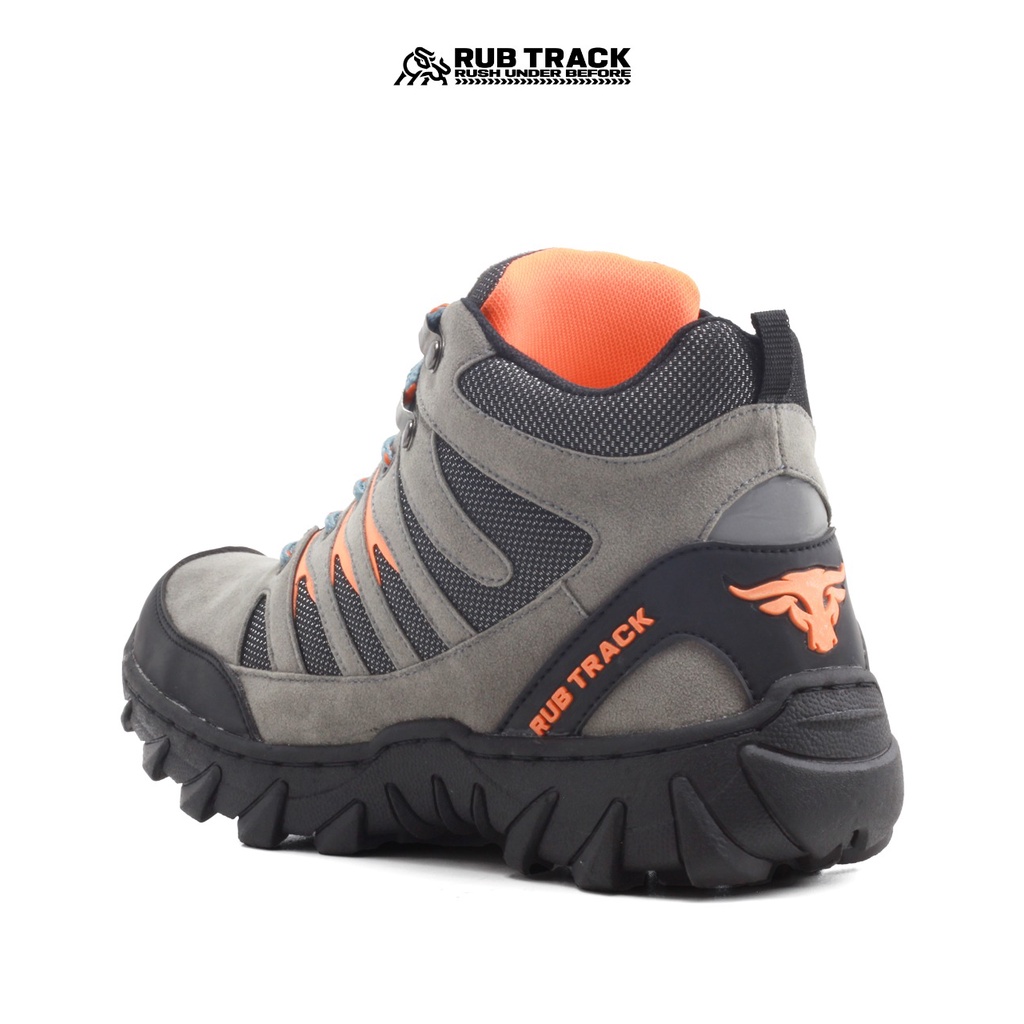 RUBTRACK - Sepatu Gunung Unisex Pria Wanita | Teon 36 - 43 Premium High Quality Sepatu Boots Motor Touting Tracking Hiking Gunung Olahraga Outdoor