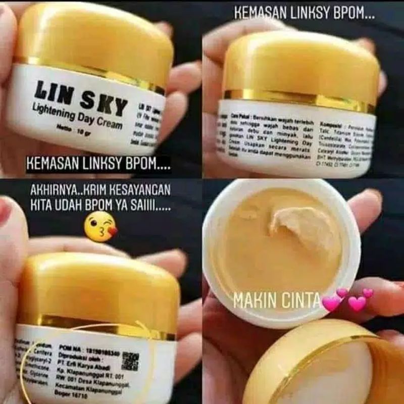 Cream linsky Bpom//L-sky//linsky