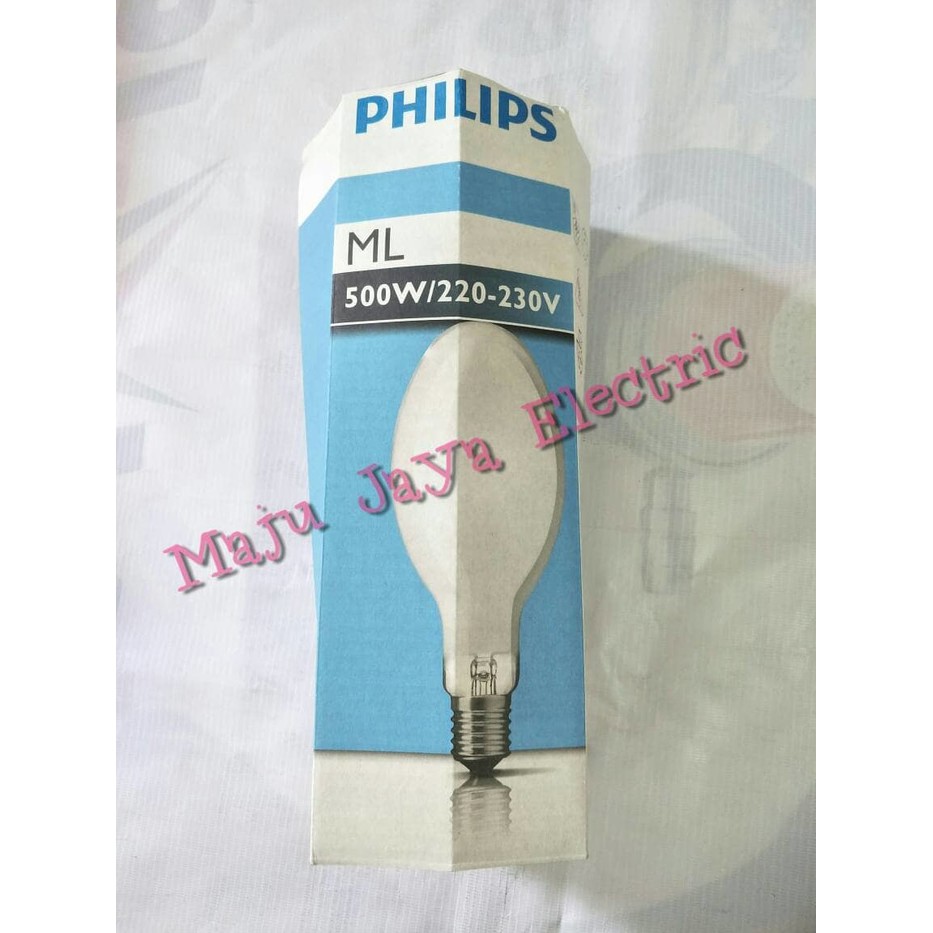 Lampu Jalan Philips ML 500W Putih Fitting E40 E-40 500w Watt