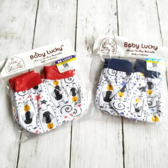 Baby Lucky Sarung Tangan dan Kaki Baby Rib