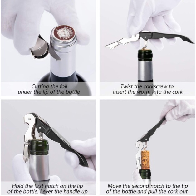 Corkscrew Wine Opener Pembuka Botol