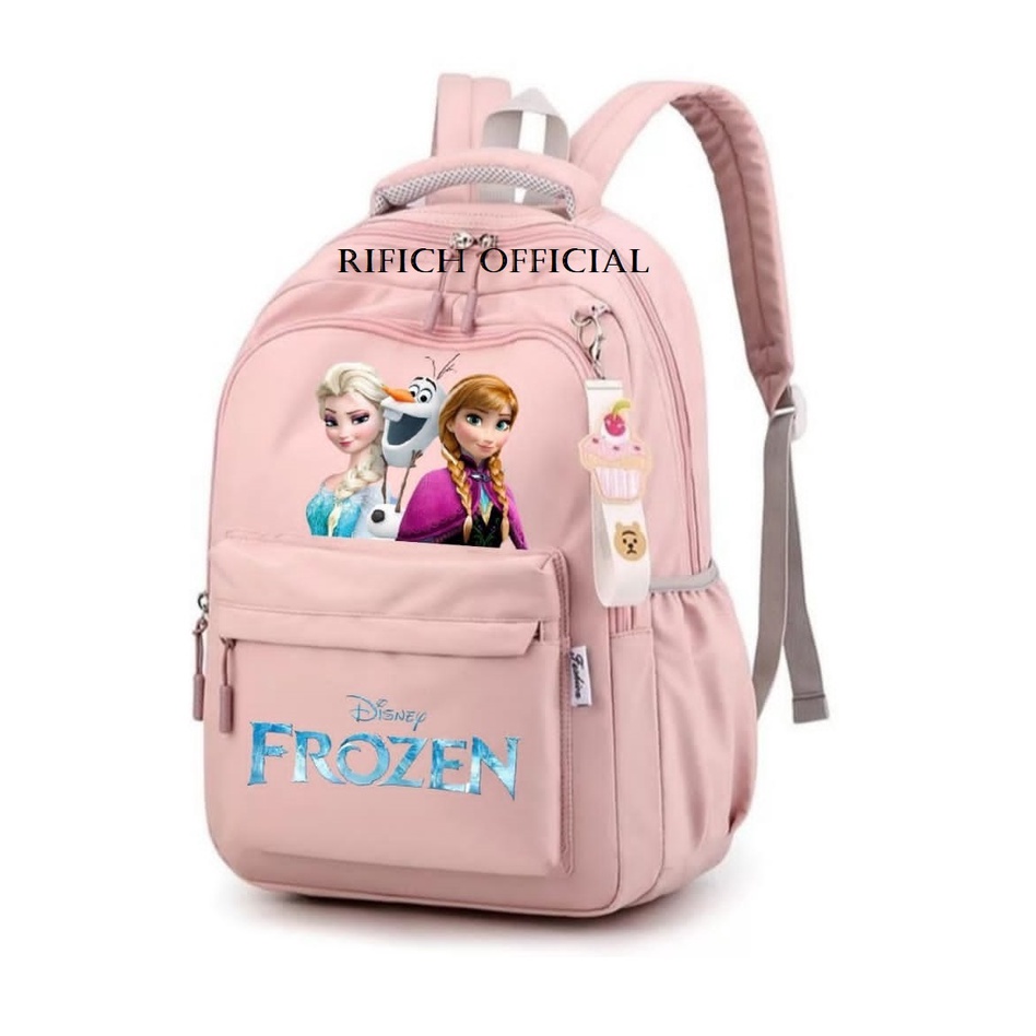 [COD] Tas Ransel Frozen Barbie Anak Perempuan Sekolah Anak Karakter TK SD SMP Korean Style Murah Kekinian Terbaru 2023